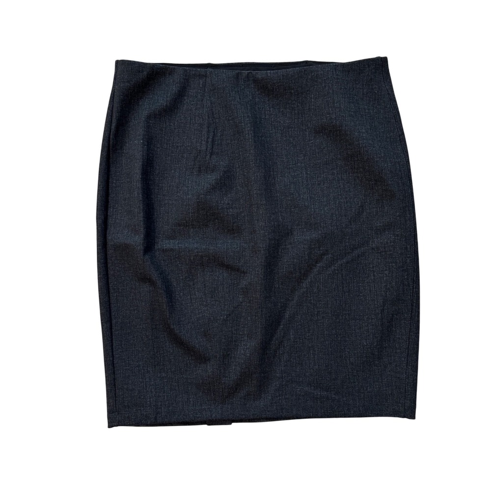 Liverpool Grey Tweed Pencil Skirt Career Office Wear Stretch Women's‎ 12 Petite